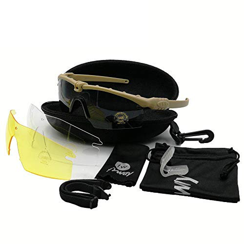 Tactical Professional Lunettes de protection balistique M 3.0 militaire Strike Lunettes UV400 Lunettes de l'armée Airsoft vue Gafas Sports de plein air polarisées randonnée Cyclisme Paintball Eyewear