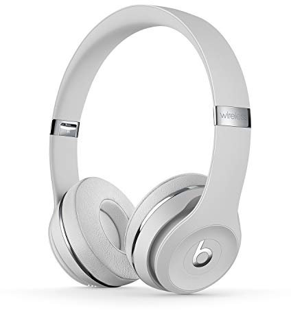 Beats Solo3 Wireless - Auriculares supraaurales - Chip Apple W1, Bluetooth de Clase 1, 40 Horas de Sonido ininterrumpido - Plata Satén