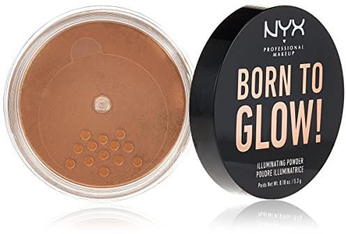 NYX Born To Glow Illuminating Powder - Warm Gold Strobe