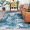 FRAAI | Home & Living Moderner Teppich - Strong Türkis - Polyester - Flachgewebe - Modern - Wohnzimmer, Esszimmer, Schlafzimmer - Carpet