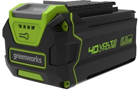 Greenworks Tools Batteria agli ioni di litio da 40 V, 5 Ah, per tosaerba, tagliasiepi, tagliasiepi, motosega, soffiatore