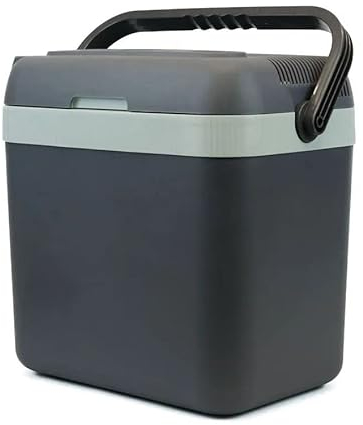 Leisurewize – Portable Electric Cool/Warm Box For Drinks and Food 12V DC & 240V AC Adapter Festival Camping Beach Travel Picnic BBQ Cooler (32 Litre)