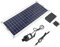 Kit de Bomba de Agua con Energía Solar Bomba de Fuente de Panel Solar de 30W para Tanque de Peces de Estanque de Jardín