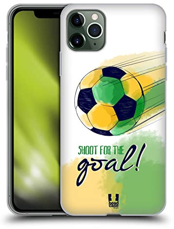 Head Case Designs Meta Amor de La Pelota Caso Funda de Gel Suave Compatible con Apple iPhone 11 Pro MAX