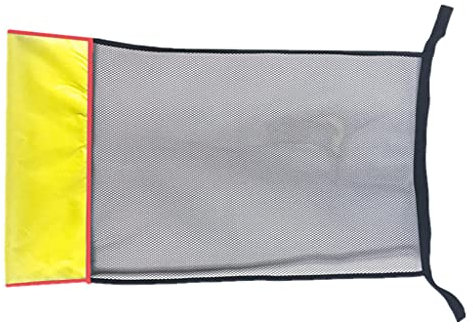 Mesh Netz für Poolnudel Schwimmnudel Mesh Mat Nudel Netz für Schwimmstuhl Schwimmstütze Wassersitz DIY Zubehör 80 x 44 cm (Gelb)