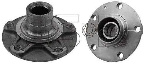GSP 9438012 Radnabe Radnaben Vorne Links, Vorne Rechts, Vorne, Hinten Links, Hinten Rechts, Vorne beidseitig 131mm