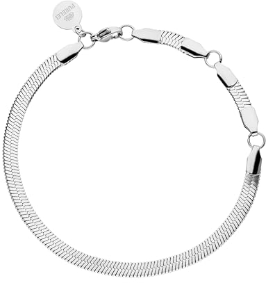 Purelei® ilalo Armband (Silber) – Elegantes, verspieltes Damen Armband – Edelstahl – Verstellbare Länge 16-19 cm – Hawaiianisch inspiriert & wasserfest