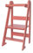 TOYBOX Lernturm Klappbar, Lernturm für Kinder, Höchste Sicherheit, Montessori Lernturm ab 1 Jahr, Küchenhelfer und Learning Tower (Coral)