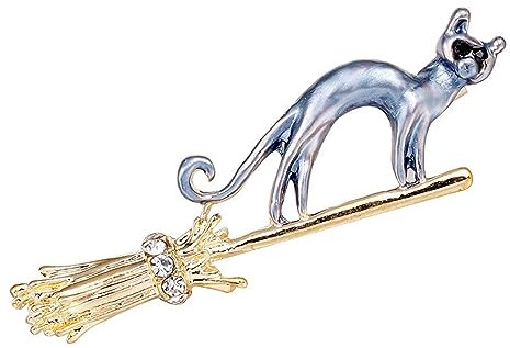 Brosche Anstecknadel, Zinklegierung, Katzen-Brosche aus Legierung, mit niedlichem Aussehen, luxuriöse, niedliche Revers-Broschen, skurril, stilvolle Kragennadel für , Verwendung als Kragennadeln,