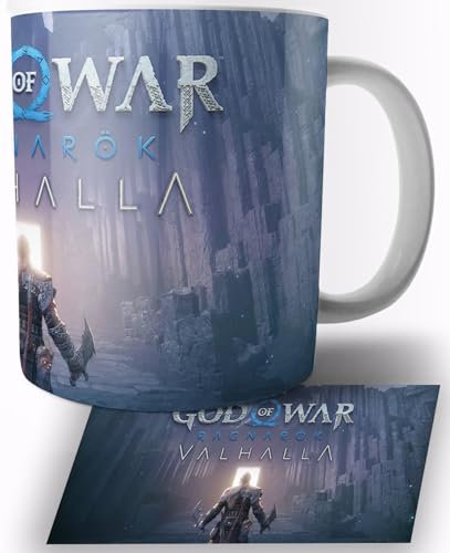God of War Valhalla Keramik Becher 325ml Tasse Mug