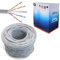 SAMTEK 305M Grey Caste Outdoor Network Cable, LAN Ethernet Network Reel Cable with RJ45 CAT6 High Speed Ethernet Cable Connector Cable Roll 4 Pair LAN Cable ADSL Cable Internal Cable Reel Box