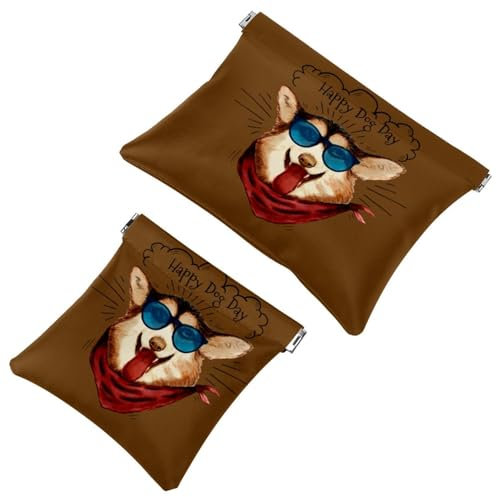 Kosmetiktasche mit niedlichem Einhorn Be My Person, selbstschließende Schrapnell-Make-up-Tasche, tragbar, kein Reißverschluss, Mini-Reise-Make-up-Tasche für Kopfhörer, Münzen, Lippenstift, Kosmetik,