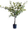 Valyria Home | Eucalipto Artificial 130 cm – Planta Artificial Realista para Decoración de Hogar y Oficina – Árbol Eucalipto Decorativo Realista de Plástico para Interior – Eucalipto Verde Elegante