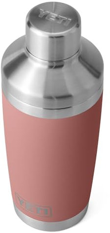 YETI Rambler Cocktail Shaker, Stainless Steel, Vacuum Insulated, Sandstone Pink, 20 oz (591 ml)
