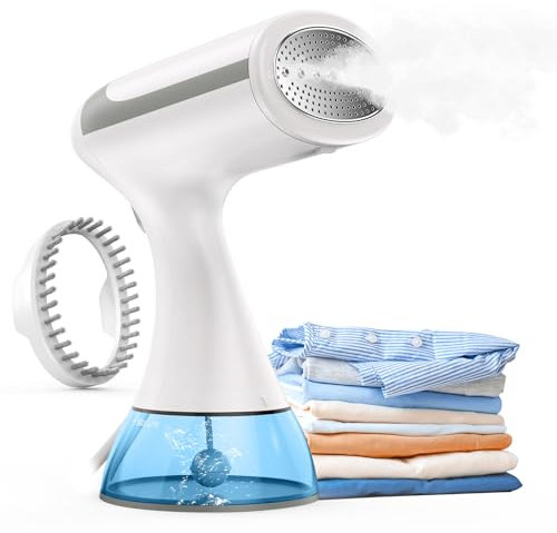 Dampfglätter, 1500W Steamer Dampfglätter mit 300ml Abnehmbarer Wassertank, 30 Sekunden schnelles Aufheizen, Reise Dampfglätter, der für Vertikale und Horizontale Verdampfung Verwendet Werden Kann