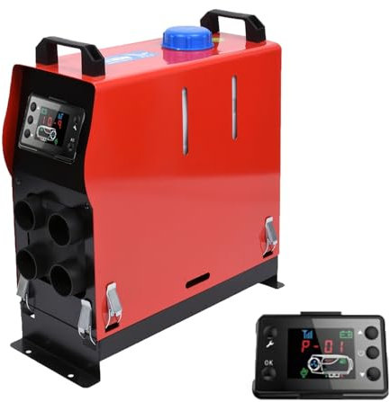 AEJBD Calentador diésel de 5KW con Interruptor LCD y Control Remoto, Estilo Todo en uno para autocaravanas, Furgonetas Camper, 12 V/24 V (Color: 24 V)