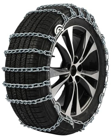 Schneeketten for Pkw-Pickups, schnelle und einfache Installation der Reifentraktionskette, rutschfeste, verdickende Notfall-Reifenketten, Breite 155165265275(175mm/7in)