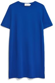 ARMEDANGELS Damen Jerseykleid aus LENZING™ ECOVERO™ Viskose Mix MAARILIANA Loose Fit Lapis Blue XXL