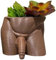 Planteur de pénis, 4,7 Pouces de Fleur d'organe mâle en résine drôle, Pot Succulent du Corps Masculin, Casserole de pénis pour décorations de Jardin (Style 1)