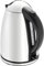 WMF Stelio Wasserkocher Edelstahl 1,7l, elektrischer Wasserkocher mit Kalkfilter, 2400 W, Wasserstandanzeige beleuchtet, edelstahl matt grau