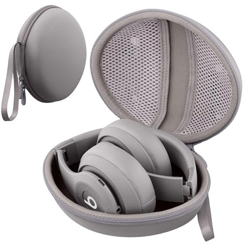 co2CREA Hard Travel Case for Beats Dr. Dre Studio Pro /Studio3 /Solo pro /Solo4 /Solo3/ Solo2 /Solo Wireless Noise Cancelling Over-Ear Headphones (Case Only)