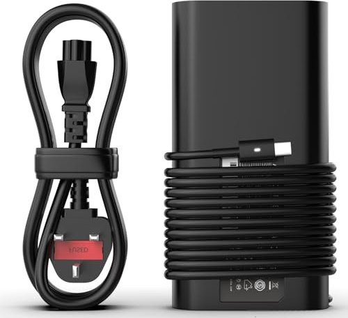 MAXPOR 90W USB C Laptop Charger Compatible with Dell Latitude 5420 5520 5400 5500 7430 7530 5530 5430, XPS 13 15 9365 9370, Precision 3570 5770; Replacement for Dell LA90PM170 AC Adapter