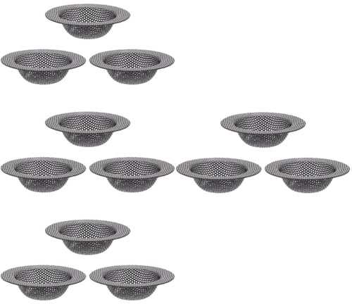 Gadpiparty 4 Series Filtro De Drenaje De Piso Kitchen Sink Filter Colador Anti-obstrucción Filtro De Fregadero Triangular De Cocina Líquido Colador De Fregadero De Cocina Black 3 Piezas X 4