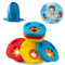 Manguitos Piscina para Niños- 6 Piezas Bebé Manguitos Dolphin Evolutivo con Bolsa de Almacenamiento, EVA Espuma Flotadores de Piscina Disco Flotador Natación de Infantil Entrenamiento para 2-6 años