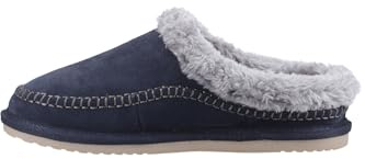 Hush Puppies Men's Atticus Slipper, Navy, 7 UK