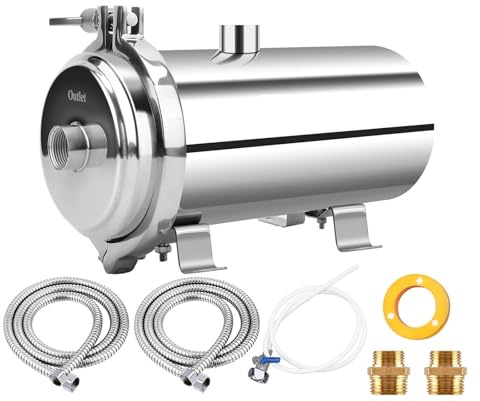 PVDF-Wasserreiniger for das ganze Haus, Ultration-Wasserfilter, 0,01 µm, Filter, 3000 l/h, SUS304, Trinkwasser