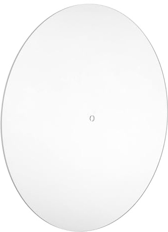 STOBAZA Acryl mit Rutschfester Oberfläche und Klangklarheit Verbesserter Einzigenen Plattentellermatte Dekorative Slipmat im Vinyl Schallplatten für Wiedergabe Plattenspieler