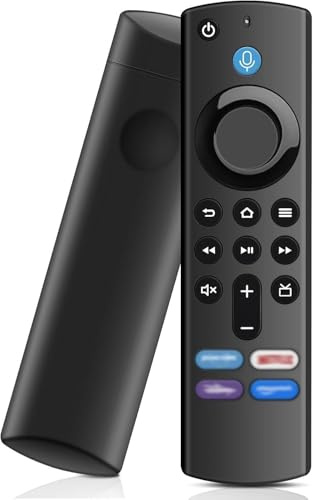 Télécommande Vocale de Remplacement, Smart TV Télécommande de Remplacement avec Fonction Vocale, Convient au TV 2 Gen & 3 Gen, TV Cube 2 Gen & 3 Gen (AG017)