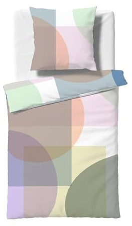 fleuresse Mako-Satin Bettwäsche Bed Art S Coimbra Multicolor