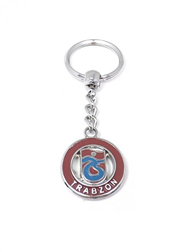 Gök-Türk Schlüsselanhänger Trabzonspor TS für Fußballfans - aus Metall