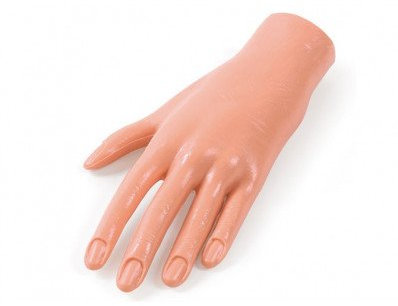 TNBL Nail Art Practice Hand - Soft hand perfect for training Acrylic, Gel and False Tip Application
