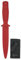K25 K25-31994-RO - Cuchillo Entrenamiento Training Rojo- Herramienta para Caza, Pesca, Camping, Outdoor, Supervivencia y Bushcraft