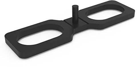 My Plast I 800 pièces - largeur de joint 4 mm (geschlossen) - strié ouvert I Entretoise de terrasse - entretoise de haute qualité pour lames de terrasse