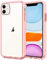 JETech Case for iPhone 11 (2019), 6.1-Inch, Shockproof Transparent Bumper Cover, Anti-Scratch Clear Back (Rose Gold)