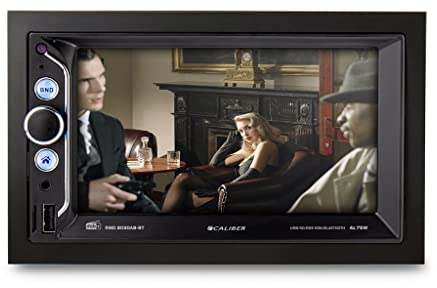 Caliber Audio Technology RMD803DAB-BT Ampli-Tuner multimédia Connexion Possible à Une caméra de recul, kit Mains Libres Bluetooth, Tuner Dab+, avec antenne
