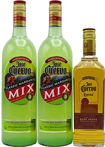 Jose Cuervo - Margarita Bundle - Especial Reposado - Tequila 70cl + 100cl x 2 38% ABV