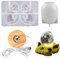 Drache Ei Silikonformen Epoxidharz Set,Ostern Ei Silikonform mit Lampenfassung Resin Gießharz Formen DIY Nachtlicht Epoxidharz Formen Resin LED Lampe Epoxidharz Formen Basteln Gießform