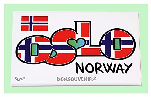 Oslo Magnet. Modell: Oslo NORWEGEN DONSOUVENIR