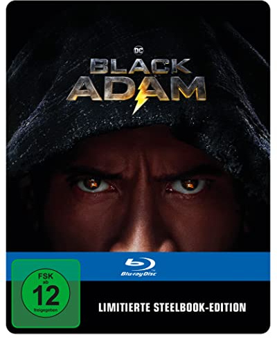 Black Adam - Blu-ray - Steelbook