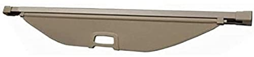 TOYSPY Laderaumabdeckung Auto Kofferraum Schutz Abdeckung Cargo Cover für VW Golf 6 MK6 2008-2013,Einziehbare Kofferraumabdeckung Rollo Hutablage zubehöR