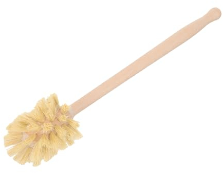FELTECHELECTR Toilet Brush Toilet Bowl Cleaner Brush Toilet Scrubbing Brush Lavatory Brush Mushroom Brush Bathroom Cleaning Brush Toilet Scrubber Boot Scrubber Laundry Brush Flexible Wooden