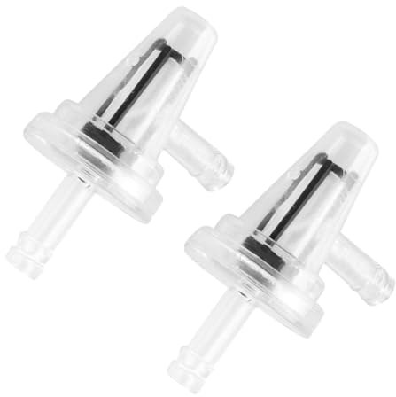 JNNJ 2 Stück Kraftstofffilter 90 Grad, Inline-Motorrad-Kraftstofffilter 90 Grad Rechter Winkel, Universal Für Motorrad, Roller