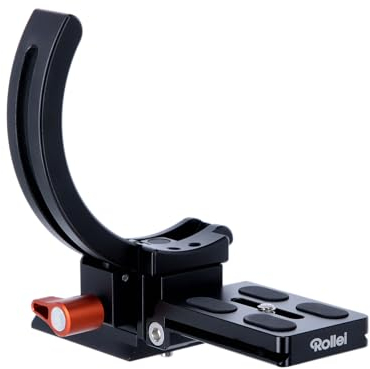 Rollei Frame Flipper XL - Wechsel zwischen Hoch- und Querformat, für Objektive bis 64/84 mm, höhenverstellbare Basis, voller Zugang zu Anschlüssen, Arca-Swiss-kompatibel