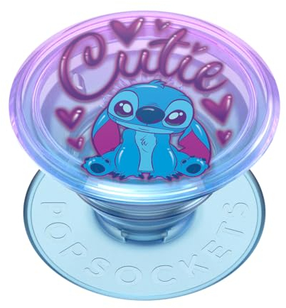 PopSockets Telefongriff mit expandierendem Ständer, Disney, Süßer PopSocket - Cutie Stitch