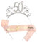 Ouceanwin Kristall Tiara Krone 50. Geburtstag Frauen Deko Set, Schärpe, Krone, Haarreif, Stirnband, Geschenk für 50 Jahre Frau, Party Deko