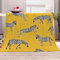 Zebra Kuscheldecke Flauschig 100x130cm Tier Fleecedecke Weich Sofadecke Warm Bettdecke Decken Wohndecke Tagesdecke Sofaüberwurf Decke Couchdecke Bettüberwurf J452